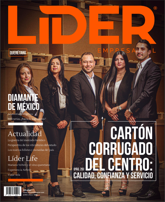 ¡Somos Portada en Revista Líder Empresarial Querétaro! Reconocimiento a nuestro trabajo y profesionalismo